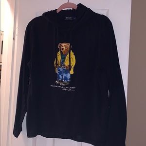 Tag says Large but fits like a medium. runs small